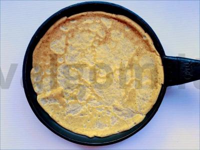 Skanius blynai iš linų miltų Žingsnis 1