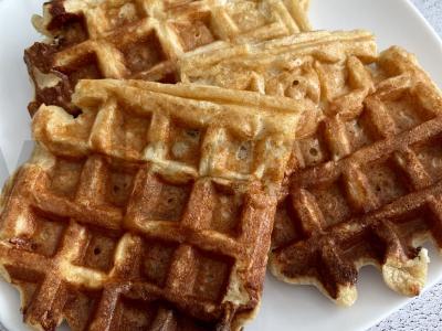 Varškės PP vafliai multikepėje pagrindine nuotrauka