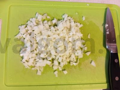 Žiedinė kopūstai su daržovėmis Žingsnis 2