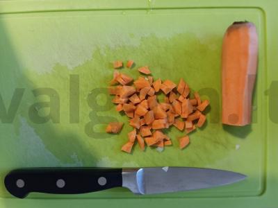 Žiedinė kopūstai su daržovėmis Žingsnis 3