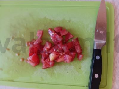 Žiedinė kopūstai su daržovėmis Žingsnis 4