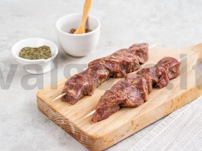 Jautienos kepenų šašlykas ant grotelių Žingsnis 2