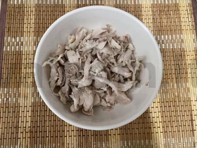 Raudonos lęšiai sriuba-pyragas vištienos sultinyje Žingsnis 4