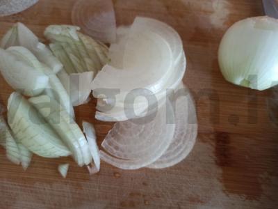 Švelni žuvis su troškintomis daržovėmis Žingsnis 5