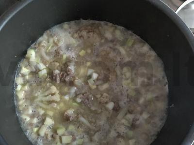 Tolimųjų Rytų makaronai su cukinija ir faršu Žingsnis 4