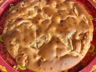 Šokoladinė šarlotė su obuoliais Žingsnis 4