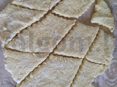 Varškės sausainiai su grietine Žingsnis 3