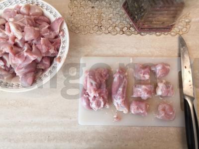 Tom Yum makaronai su vištiena Žingsnis 1