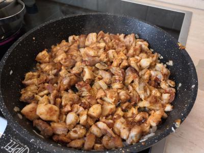 Tom Yum makaronai su vištiena Žingsnis 5