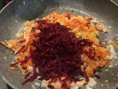 Borsčas „Kubanietiškas“ ant jautienos sultinio Žingsnis 5