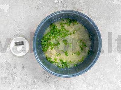 Birus ryžiai garuose Žingsnis 2