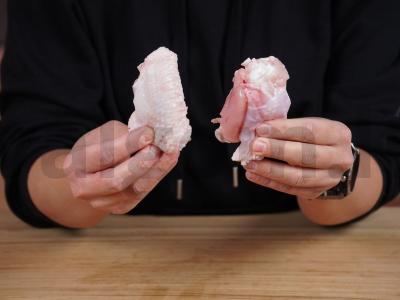 Kepti aštrūs sparneliai kaip KFC Žingsnis 1