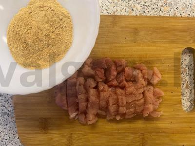 Makaronai su kiauliena ir daržovėmis, kepti orkaitėje Žingsnis 7