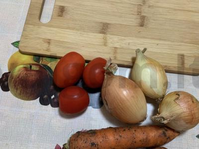 Skumbrija su daržovėmis orkaitėje Žingsnis 1