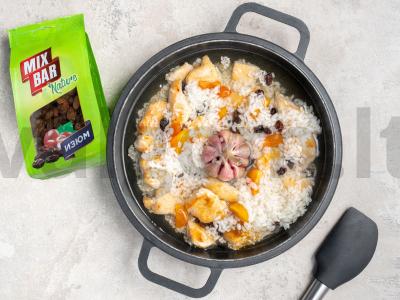 Šventinis plovas su džiovintais vaisiais Žingsnis 2