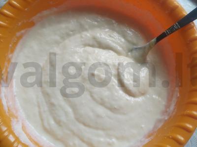 Niujorko sūrio pyragas Žingsnis 2