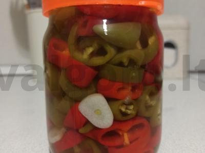 Marinuoti jalapeno pipirai Žingsnis 7