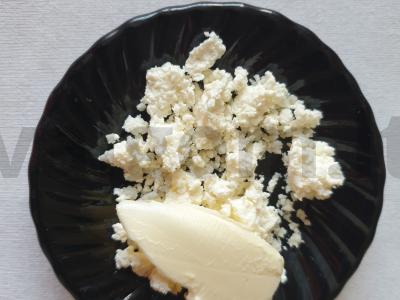 Vaisių desertas „Ideali pusė“ Žingsnis 1