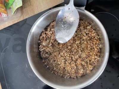 Ideali trupinėlių grikių receptas Žingsnis 3