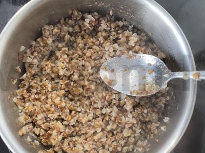 Ideali trupinėlių grikių receptas Žingsnis 4