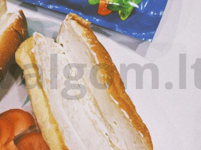 Namų hot-dog su korėjietiška morkų salotomis Žingsnis 2