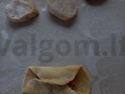 Mantai su jautienos faršu pietums arba vakarienei Žingsnis 2