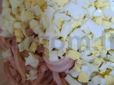 Sotūs salotas su kalmarais Žingsnis 3