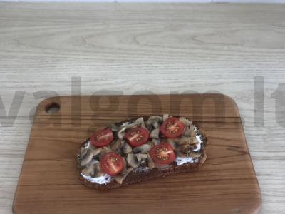 Brusketa su grybais Žingsnis 7