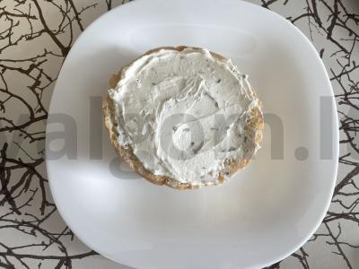 Varškės burgeris pusryčiams Žingsnis 1