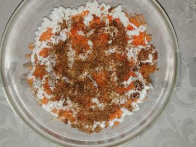 Šventinis granatų salotas Žingsnis 3