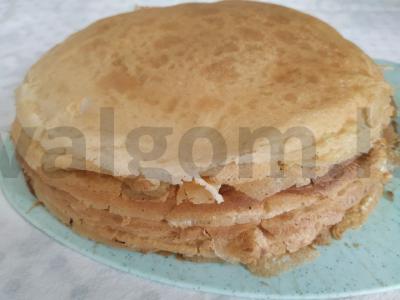 Blynai su migdolų pienu ir vaisių įdaru Žingsnis 2