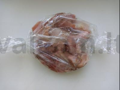 Vištiena, marinuota majoneze ir sojų padaže Žingsnis 2