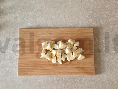 Manų košė su bananais Žingsnis 3