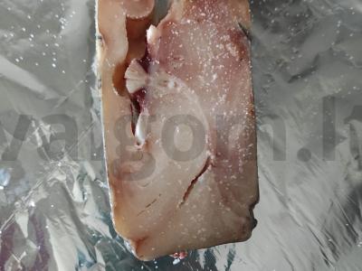 Menkių filė, kepta folijoje Žingsnis 2