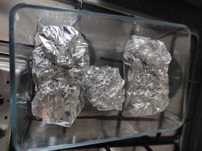 Menkių filė, kepta folijoje Žingsnis 5