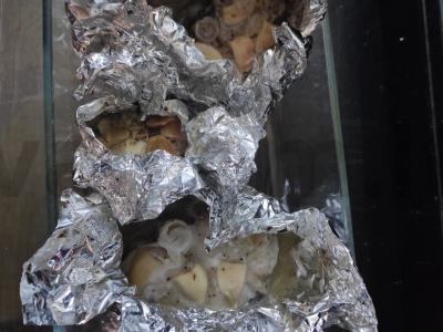 Menkių filė, kepta folijoje Žingsnis 6