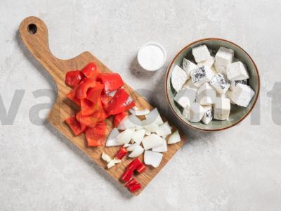 Kinietiški baklažanai Žingsnis 1