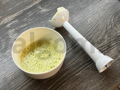 Raudonojo tuno steikas su baziliko holandiečiu ir rievėtu bulvių fri po parmezano sūriu Žingsnis 2