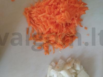 Grikių sriuba su mėsa Žingsnis 3