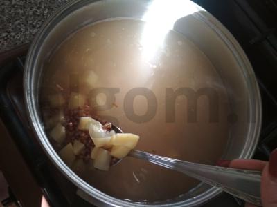 Grikių sriuba su mėsa Žingsnis 7