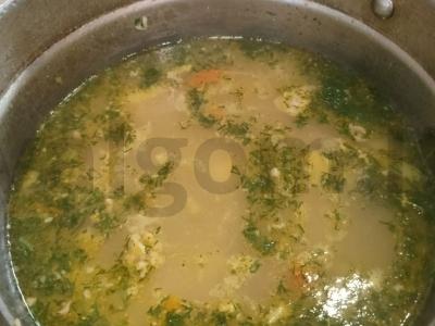 Sriuba su kiauliena ir ryžiais Žingsnis 5