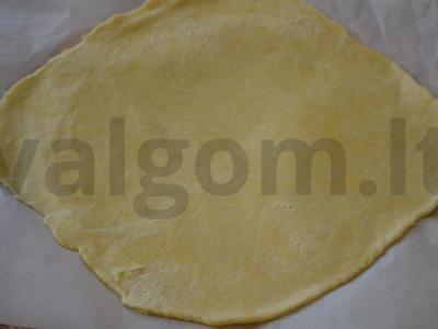 Galetė su kriauše ir brie sūriu Žingsnis 5