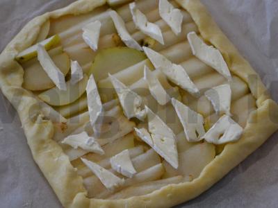 Galetė su kriauše ir brie sūriu Žingsnis 7