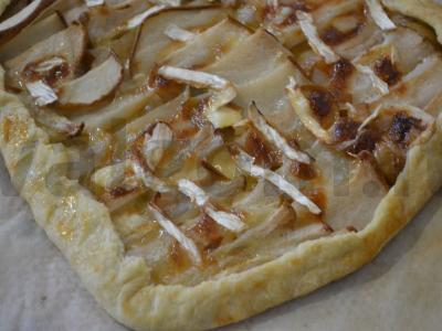 Galetė su kriauše ir brie sūriu Žingsnis 8