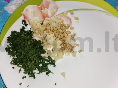 Kiaušinienė „Karališkai“ Žingsnis 3