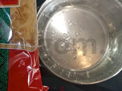 Makaronai lagman su kalakutiena grietinėlės padaže Žingsnis 2