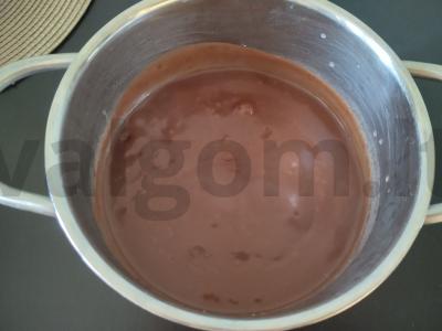 Čurčchela su sultimis ir pieniniu šokoladu Žingsnis 3