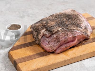 Namų sąlygomis rūkyta šoninė Žingsnis 1