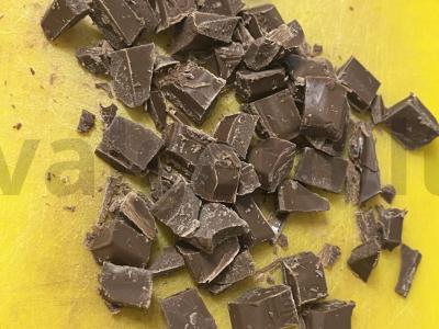 Šokoladiniai keksiukai su bananais Žingsnis 2