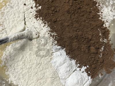 Šokoladiniai keksiukai su bananais Žingsnis 4